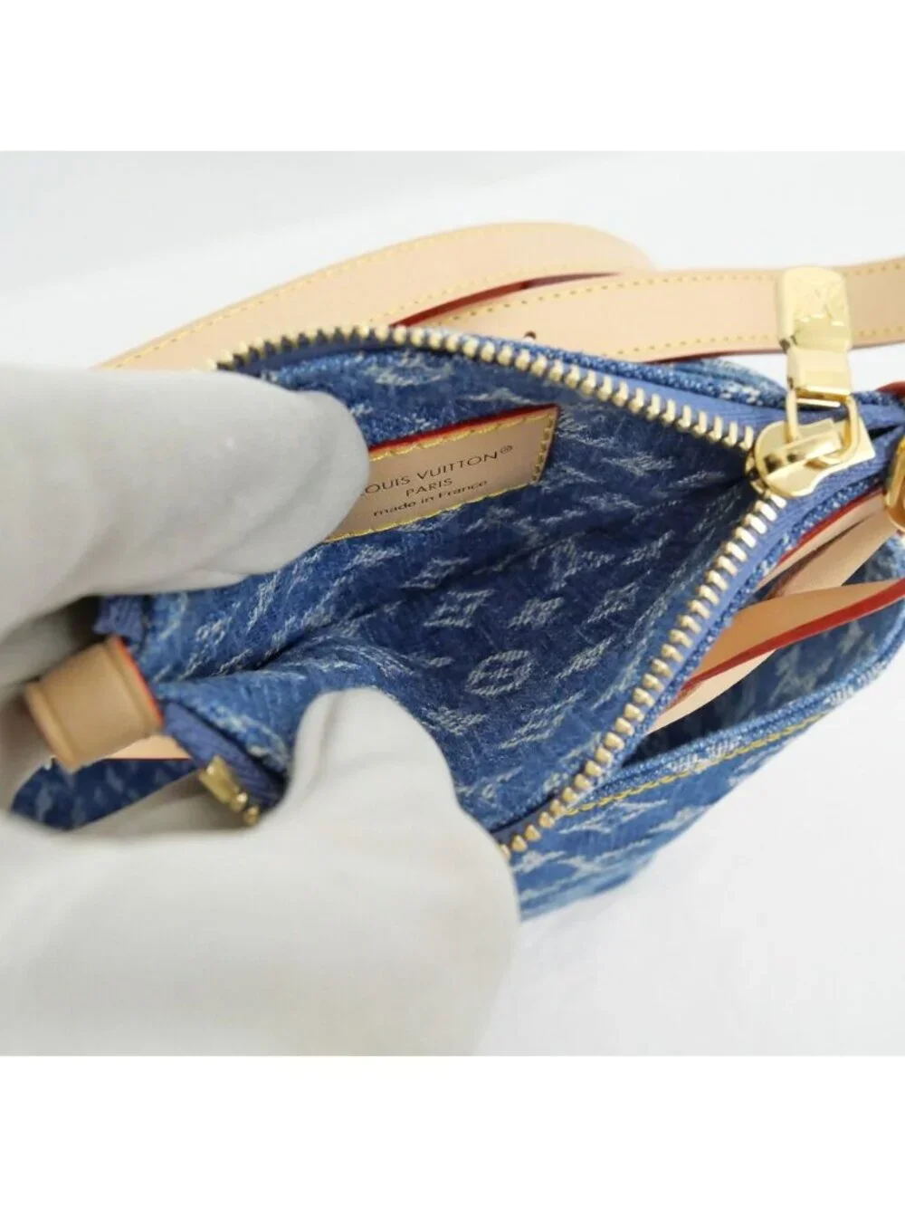 Louis Vuitton All in BB Denim Shoulder Bag